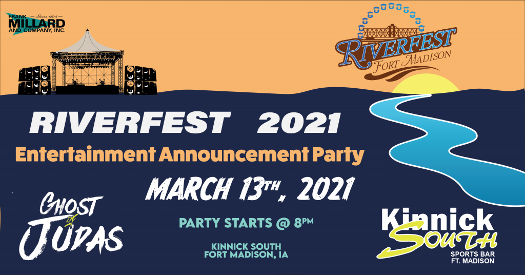 RiverFest releases Announcement Party Date RiverFest